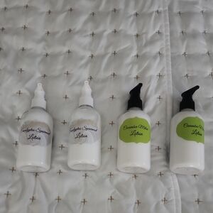 Cucumber Mint and Eucalyptus Spearmint Lotion Set